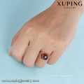 14754 Xuping Schmuck benutzerdefinierte Signet eleganten Stil 18 Karat Gold Farbe Ring für Frauen